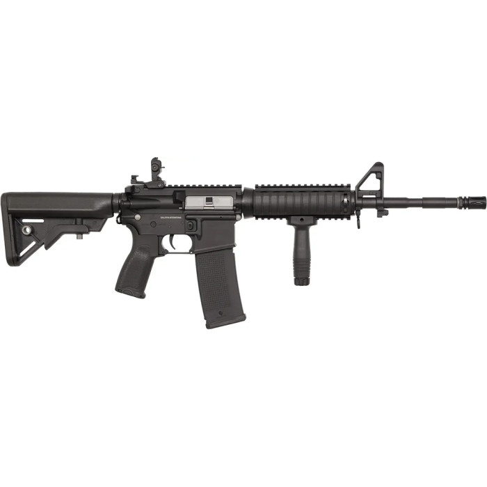 Страйкбольная винтовка Evolution Recon SOPMOD 14.5" Carbontech AEG 6 мм Cashmir Black  