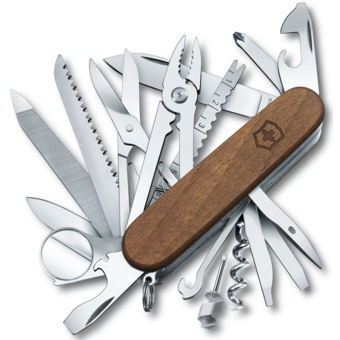 Нож складной Victorinox Swisschamp Wood (1.6791.63) 