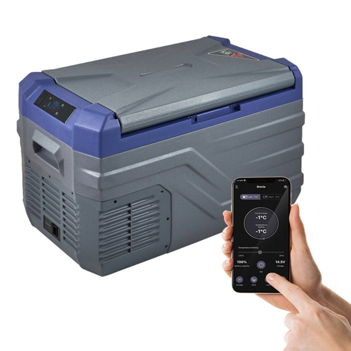 Холодильник автомобильный Brevia 27л (компрессор LG) 22925  