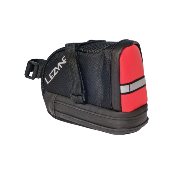 Подседельная сумка Lezyne L - CADDY 1,2л Y13 красно-черная 