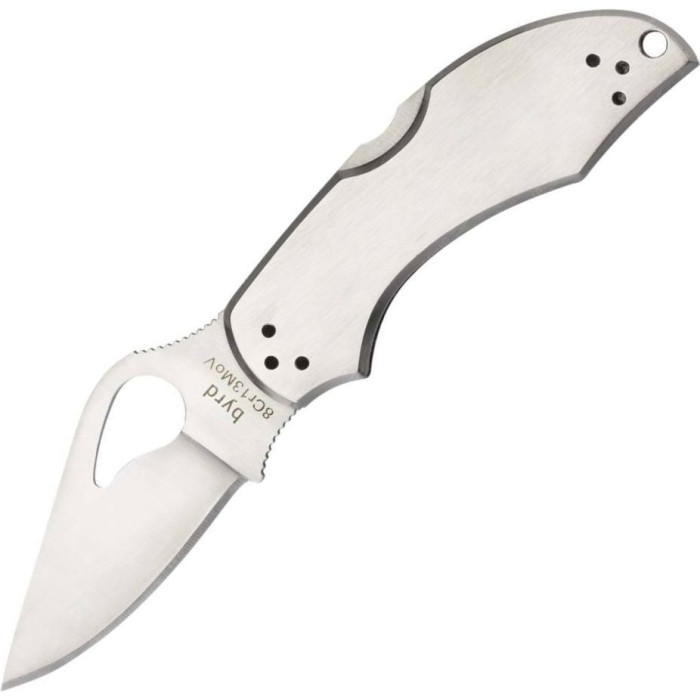 Нож Spyderco Byrd Robin 2, стальная рукоятка (BY10P2)  