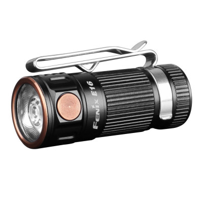 Фонарь-брелок Fenix E16 , серый, XP-L HI, 700 лм.