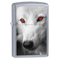 Зажигалка Zippo 207 Wolf With Red Eyes (28877)