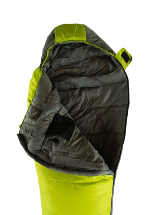 Спальный мешок Tramp Voyager Long кокон правый оливковый/серый 230/90-55 TRS-052L-R  