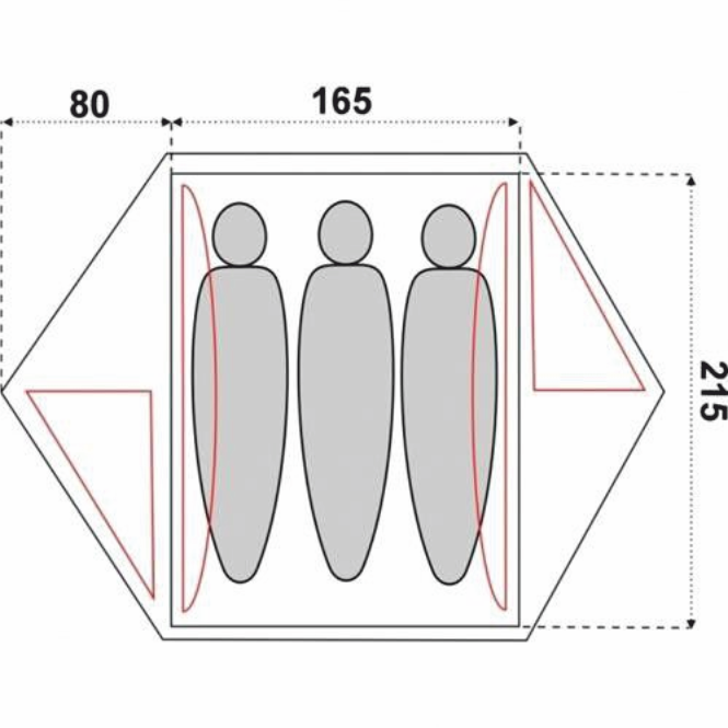 Палатка Fjord Nansen Sierra III Comfort  