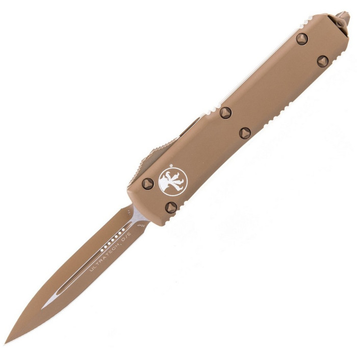 Нож Microtech Ultratech Double Edge Cerakote Dark Earth (122-1CDE)  
