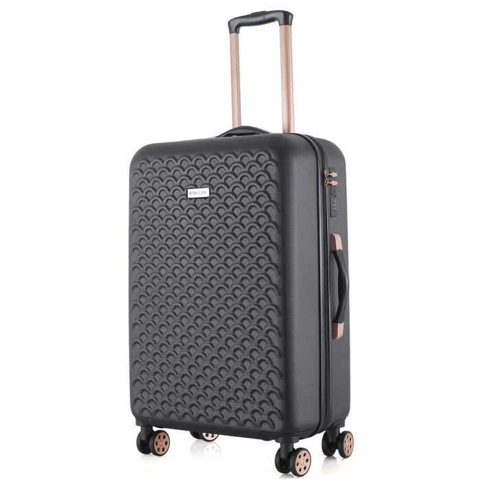 Чемодан Semi Line 24" (M) Black (T5718-2)  
