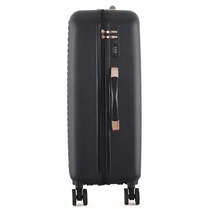 Чемодан Semi Line 24" (M) Black (T5718-2)  