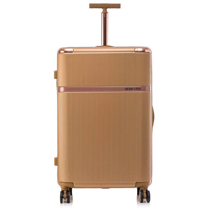 Чемодан Semi Line 28" (L) Gold (T5667-4)  