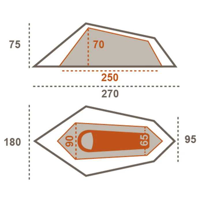 Палатка Grand Canyon Richmond 1 Capulet Olive (330024)  