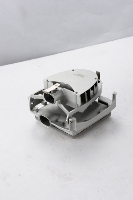 Твердотопливная печь с турбиной и питанием BRS-116 (заводской брак, на разном уровне горелка с турбиной)  