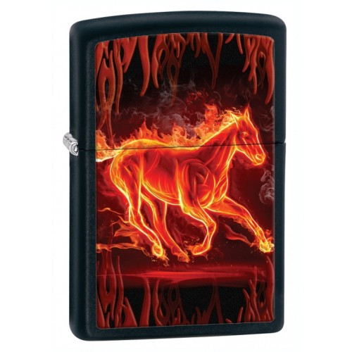 Зажигалка Zippo 218 Horse Flaming 28304  