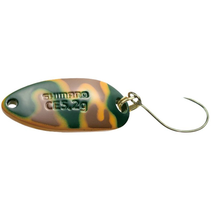 Блесна Shimano Cardiff Roll Swimmer Camo Edition 4.5g #24T Mustard Green Camo 