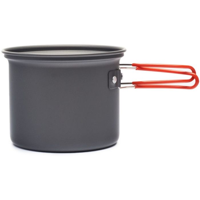 Набор посуды для кемпинга 4 ед. Naturehike NH15T401-G, алюминий  