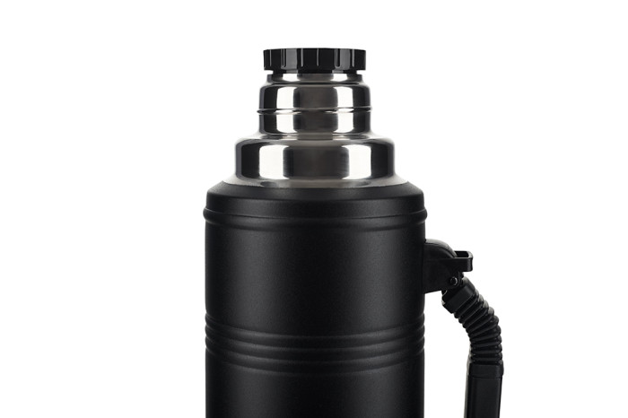 Термос с ручкой Naturehike Q-9H NH19SJ011, 304 сталь, 2.2 л, черный  