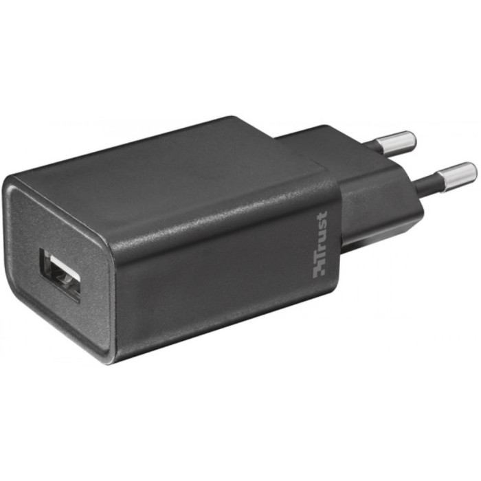 Сетевое зарядное устройство Trust Urban Ziva Wall Charger Black  