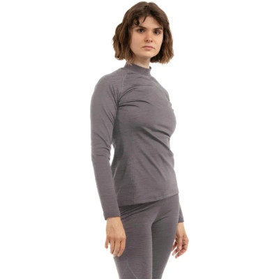 Термофутболка женская Turbat Yeti Top 2 Wmn cloudburst grey - L - темно-серый