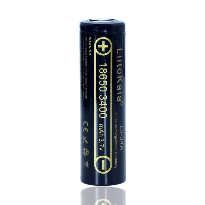 Аккумулятор LiitoKala Lii-34A 18650 3400mah battery 