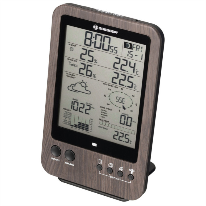 Метеостанция Bresser Weather Center 5-in-1 WTW (7002512)  