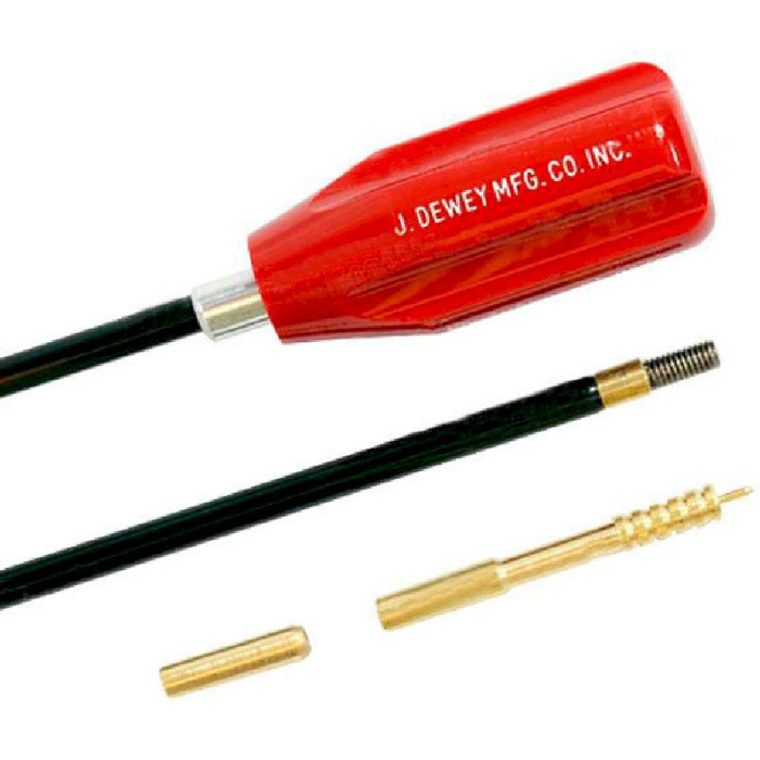 Шомпол Dewey кол .22. 91 см. 8/36 M. Сталь в оплетке  