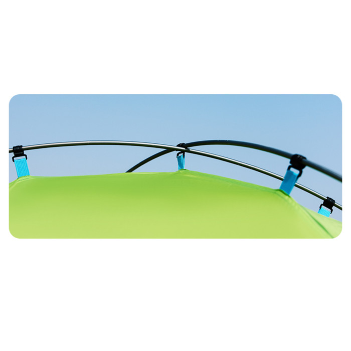 Палатка двухместная Naturehike CNK2450WS030, зеленая  