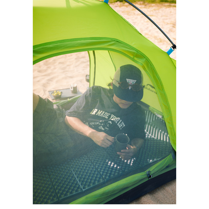 Палатка двухместная Naturehike CNK2450WS030, зеленая  