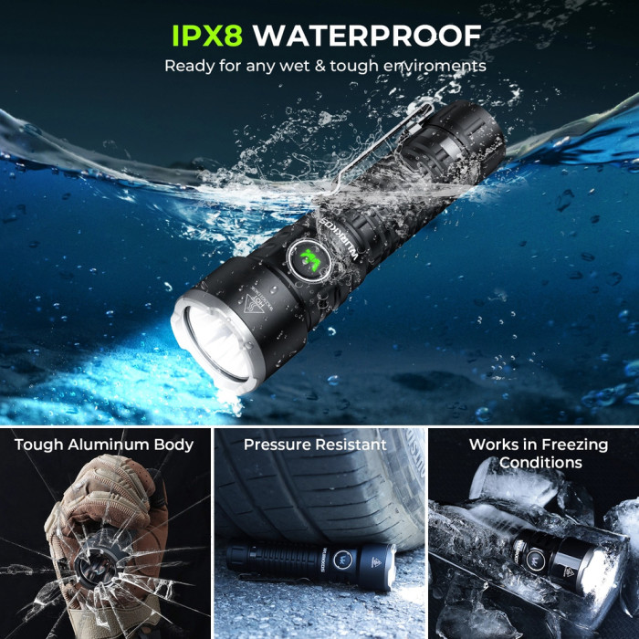 Фонарь Wurkkos TS28 1 x 21700 battery 3200lm  