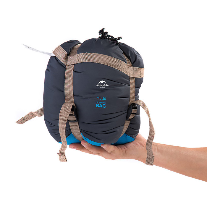 Спальный мешок Naturehike Fall/winter ML150 Right  vibrant orange (NH15S013-D)  