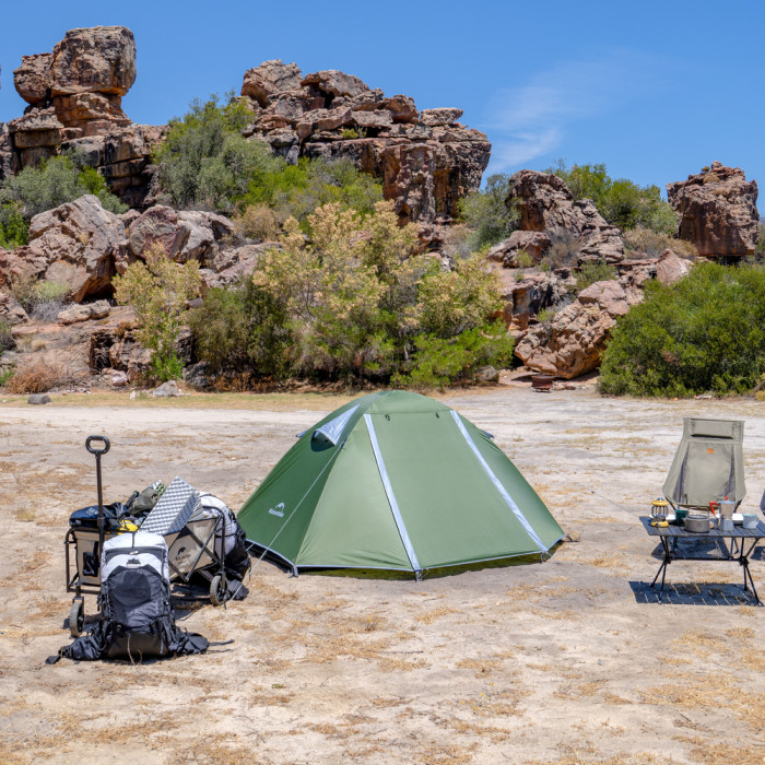 Палатка двухместная Naturehike Bleik Series Tent CNK2550WS038, зеленый (6977465863522)  