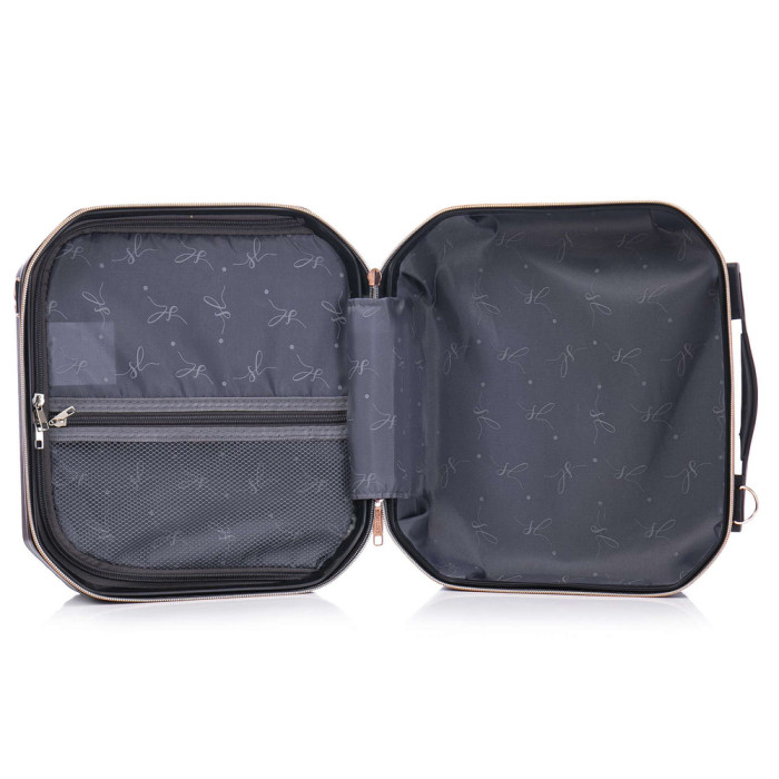Бьюти-кейс Semi Line 12L Black (T5821-2)  