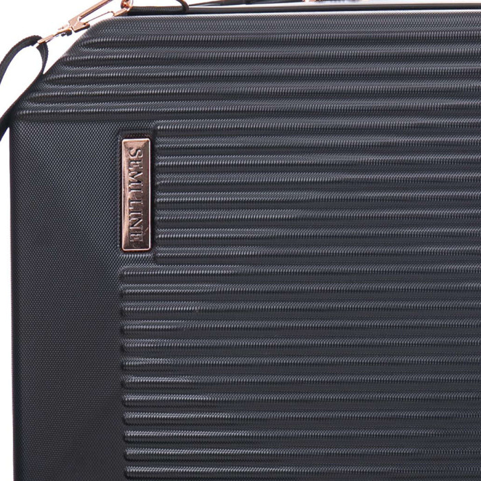 Бьюти-кейс Semi Line 12L Black (T5821-2)  