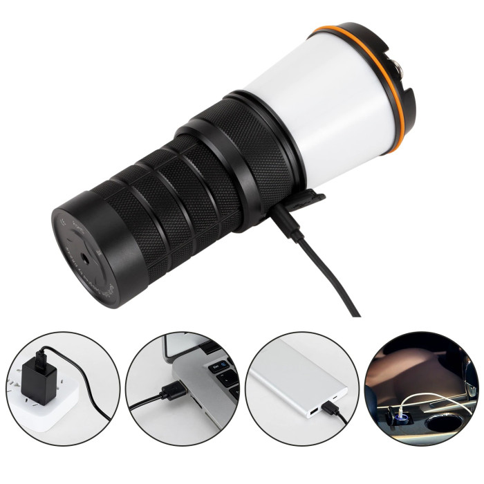 Кемпинговый фонарь Sofirn BLF LT1 8*LH351D 600 лм 4*18650  