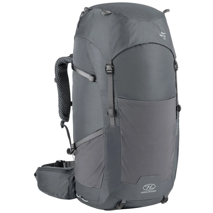 Рюкзак туристический Highlander Ben Nevis Men 65L Grey (RUC276-GR) (931631)  