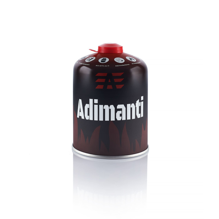 Баллон газовый Adimanti, 450 гр, с резьбовым соединением 