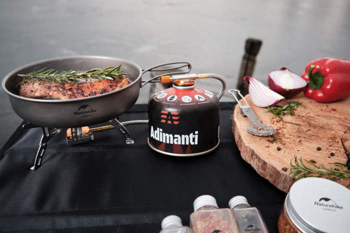 Баллон газовый Adimanti, 450 гр, с резьбовым соединением  