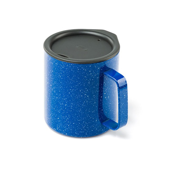 Термокружка GSI Outdoors Glacier Stainless 15Fl.Oz. Camp Cup (синее) 