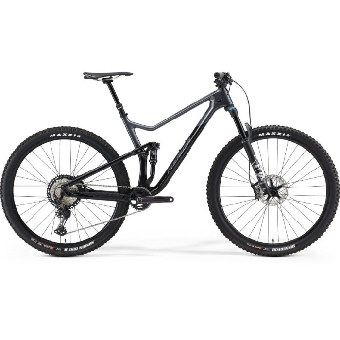 Велосипед Merida 2021 one-twenty 7000 m( 17.5) black/dark silver 