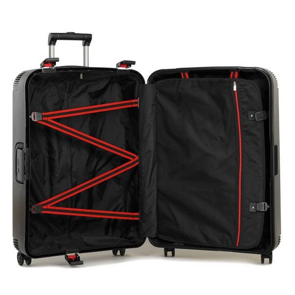 Чемодан Rock Shield, черный (размер S)  