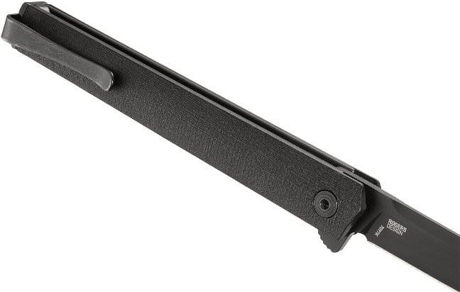 Нож CRKT CEO Black, флипер, черный (7097K)  