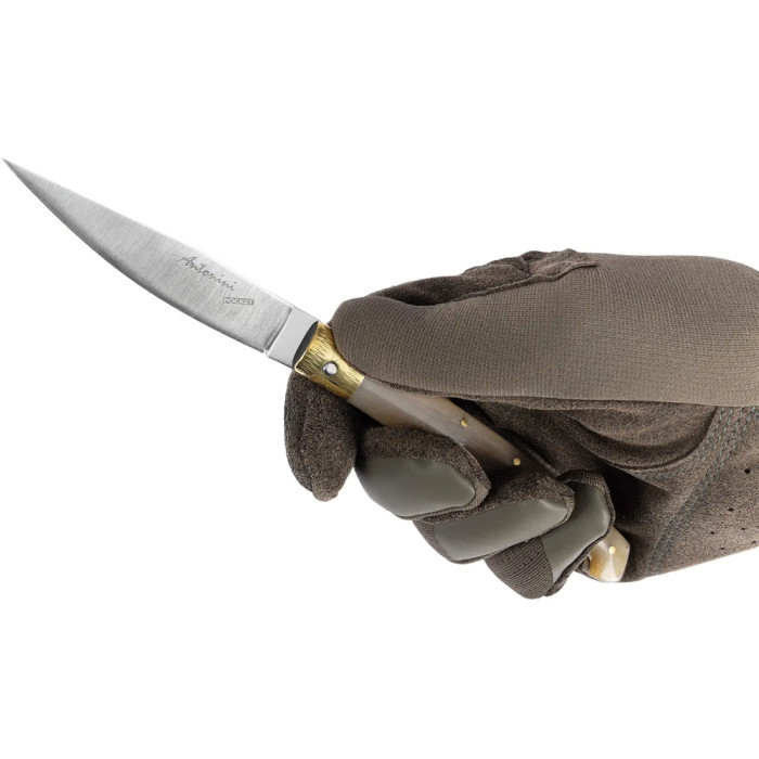 Нож Antonini Pocket Pattada, cm.20,5, 420 stainless steel brown  