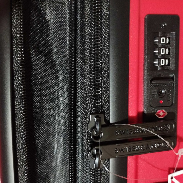 Чемодан Swissbrand Eden (L) Red (SWB_LHEDE201L)  