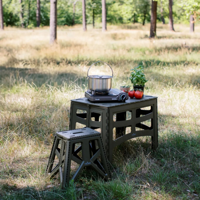 Стул Tribe Camp Chair High пластиковый T-EF-0002-olive  