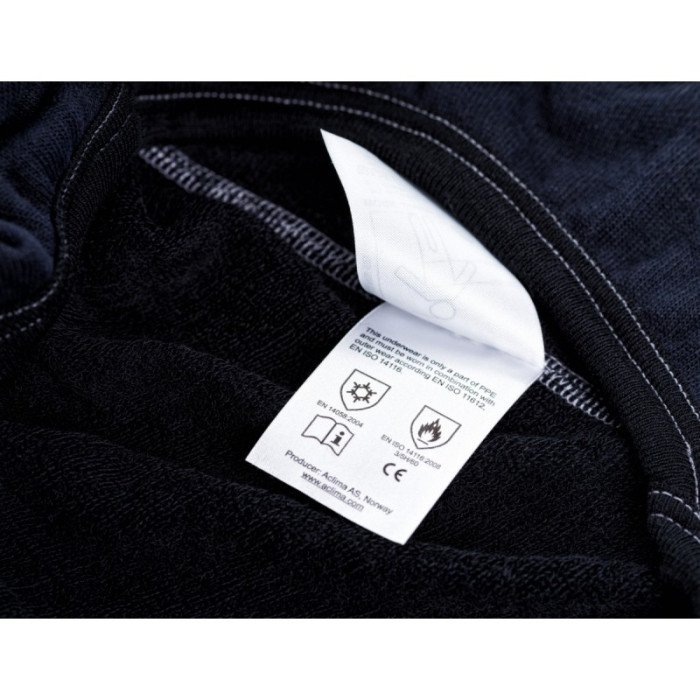 Огнестойкое худи Aclima Work X-Warm Hood Sweater DarkNavy, XXL  