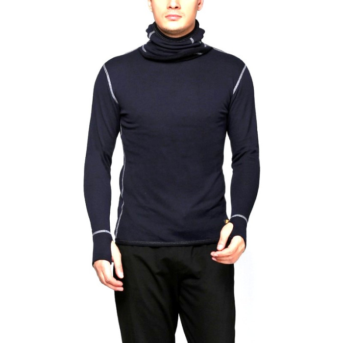 Огнестойкое худи Aclima Work X-Warm Hood Sweater DarkNavy, XXL  