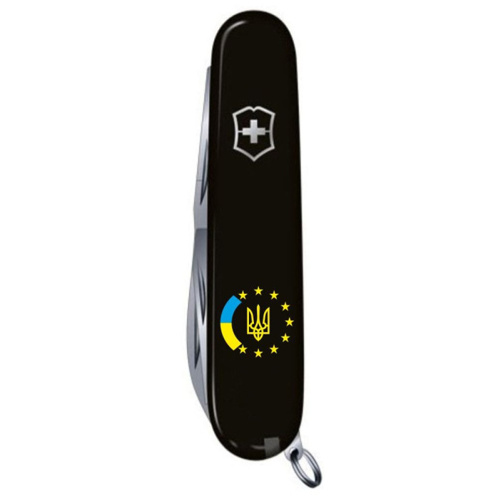 CLIMBER UKRAINE  91мм/14функ/черн /штоп/ножн/крюк /Украина ЕС  