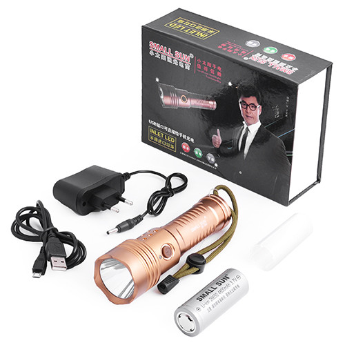 Ручной фонарь Small Sun T60-XML T6, 1040 лм  