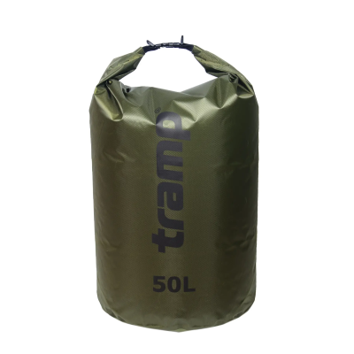 Гермомешок TRAMP PVC Diamond Ripstop 50л UTRA-208, Оливковый
