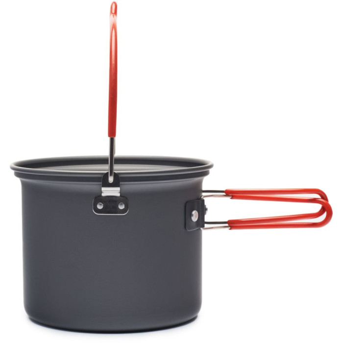 Набор посуды для кемпинга 4 ед. Naturehike NH18T018-G, алюминий  