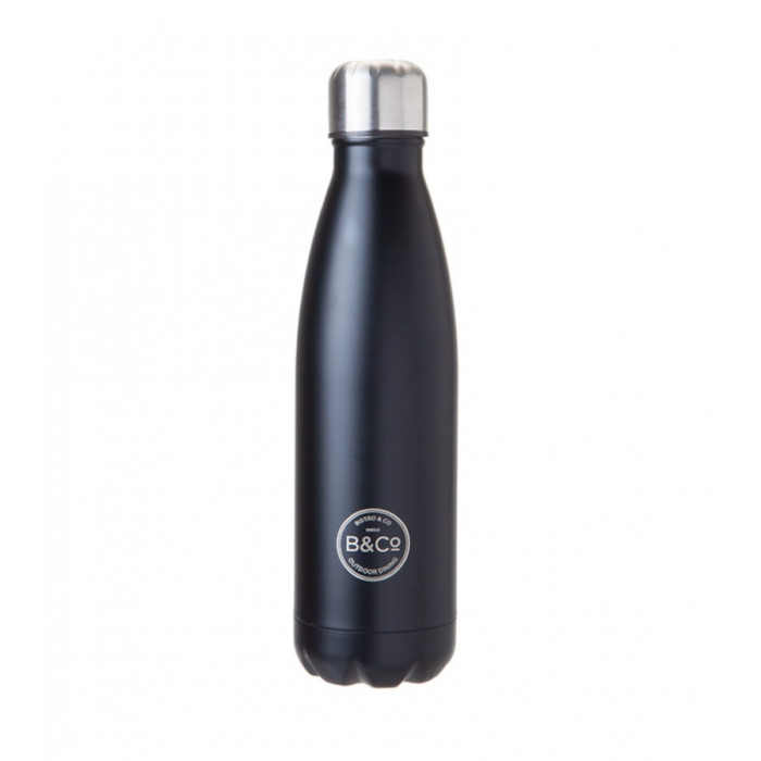 Термобутылка Summit B&Co Mono Black 500 мл  