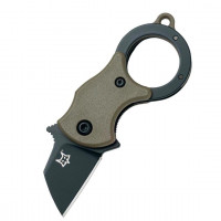 Нож Fox Mini-TA Black Blade Green FX-536ODB